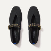 The Max Buckle Mary Jane - Black