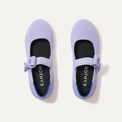 The Kids Tux Bow Mary Jane - Soft Orchid