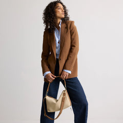 The Daily Crossbody - Macadamia Open-Knit