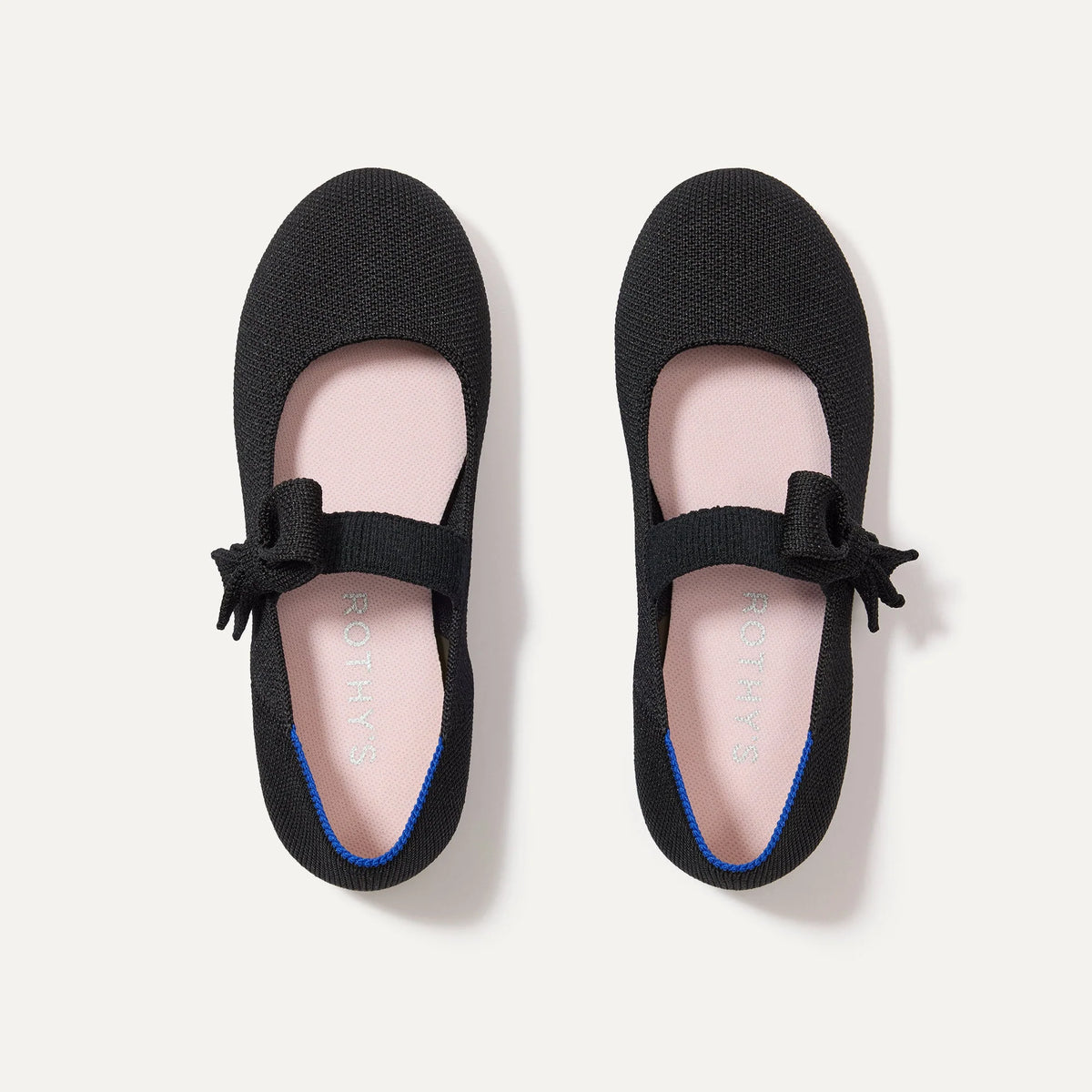 The Kids Tux Bow Mary Jane - Black